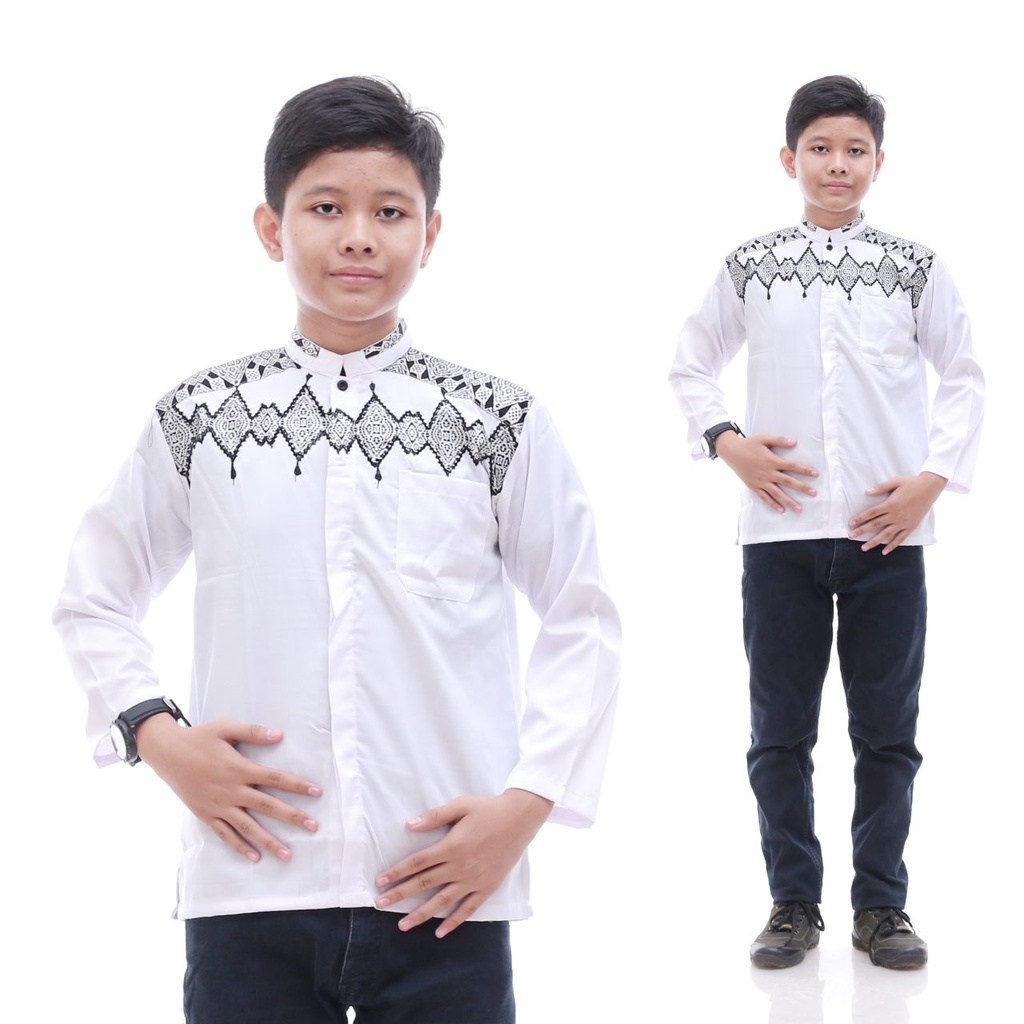 Jual Baju koko anak laki laki remaja usia 6-15thn || koko remaja