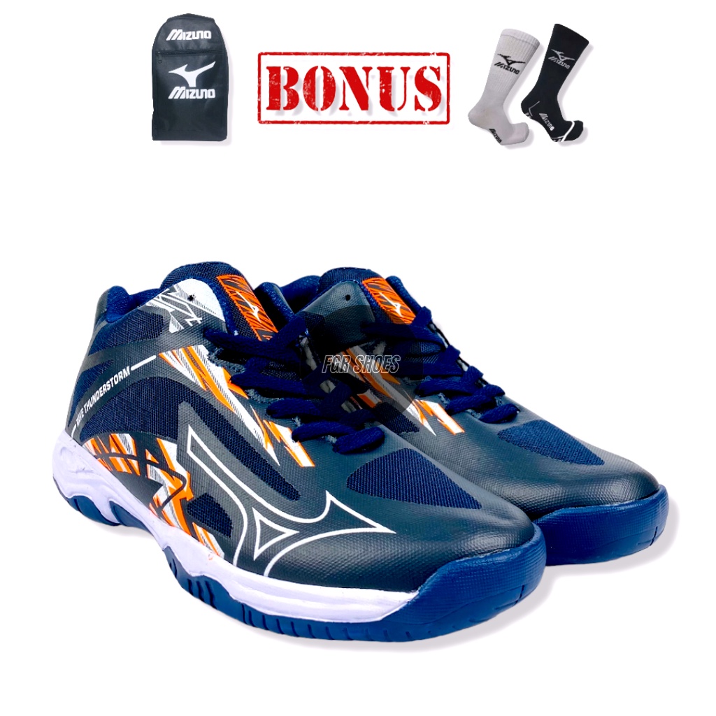 Jual Sepatu Volly Mizuno Wave Thunderstorm/ Sepatu Voli Mizuno