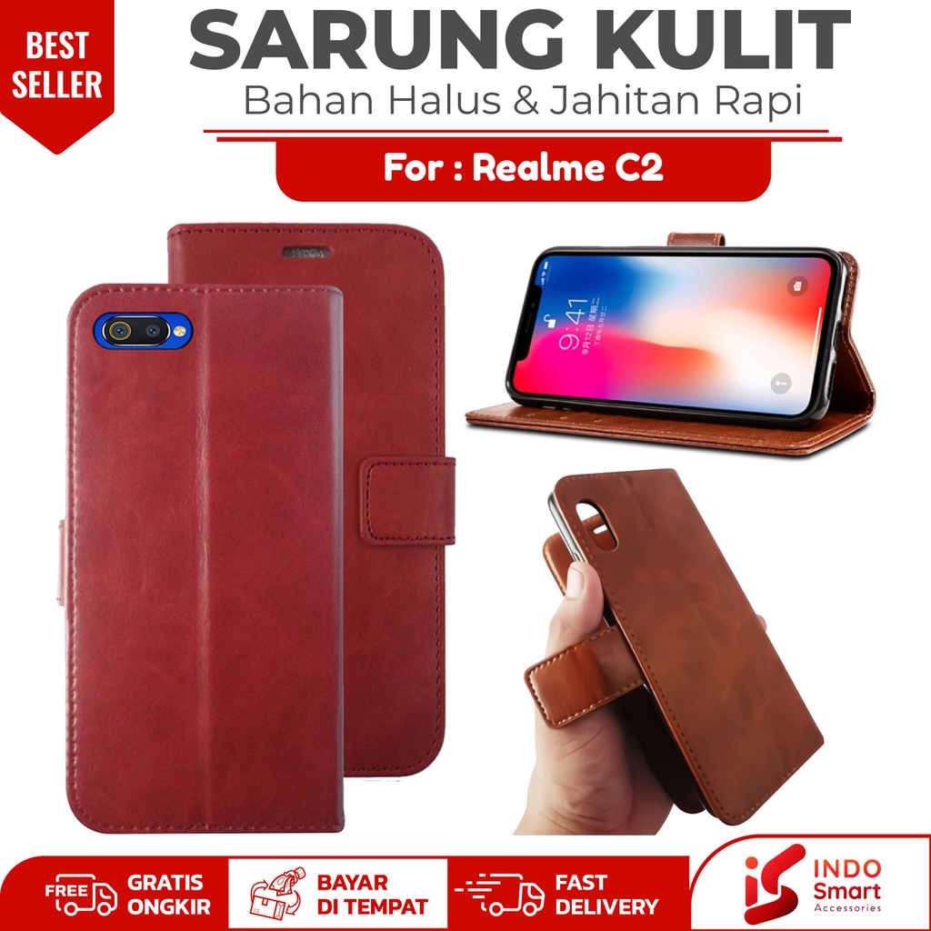 Jual Realme C2 C Case Realme C2 C2 Case A1K Flip Casing
