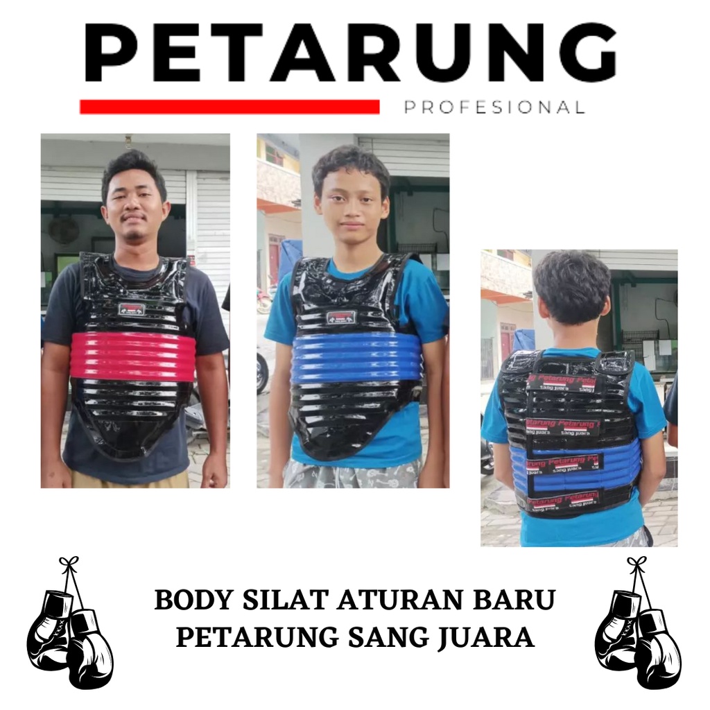 Jual BODY PROTECTOR SILAT 2022 ATURAN BARU VELCRO Shopee Indonesia