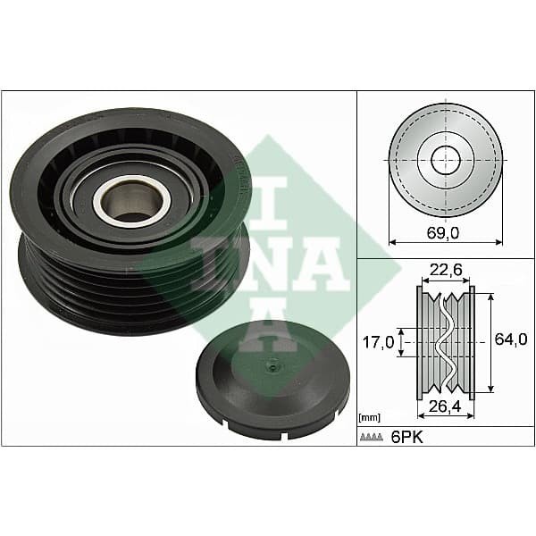 Jual Tensioner Fan Belt Roller Mercy M112 W203 W204 W211 W220 W221 V