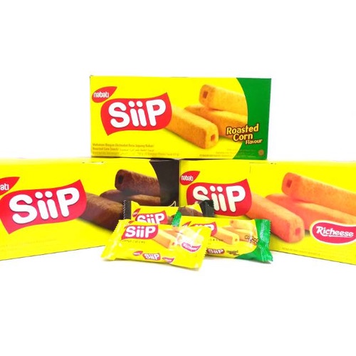 Jual NABATI SIIP 1 BOX ISI 20 @4gr | CEMILAN SIP RASA KEJU COKELAT DAN ...