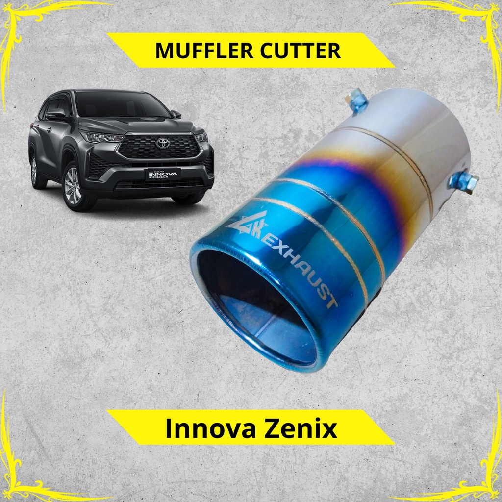 Jual Muffler cutter innova Zenix original LK EXHAUST Shopee Indonesia