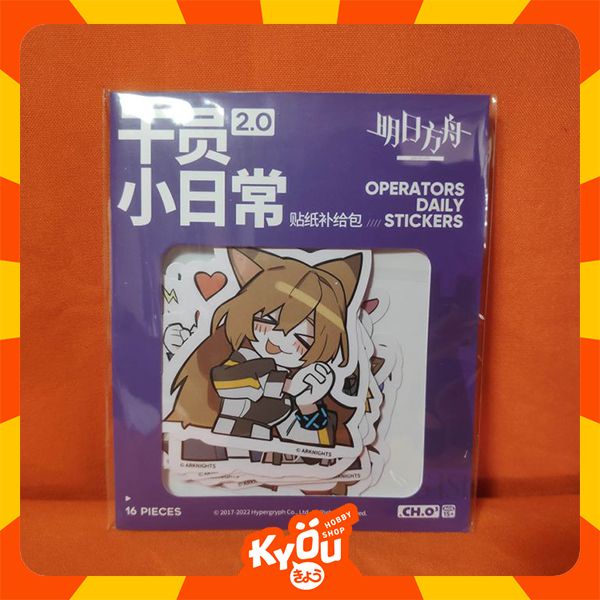 Jual Operators Daily Sticker Pack 2.0 - Arknights | Shopee Indonesia