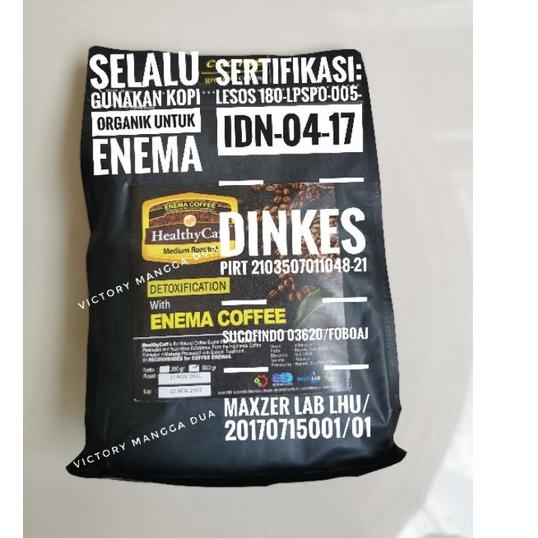 Jual HEALTHY CAFF KOPI ENEMA ORGANIK MEDIUM ROASTED 500 GRAM ENEMA KOPI ...