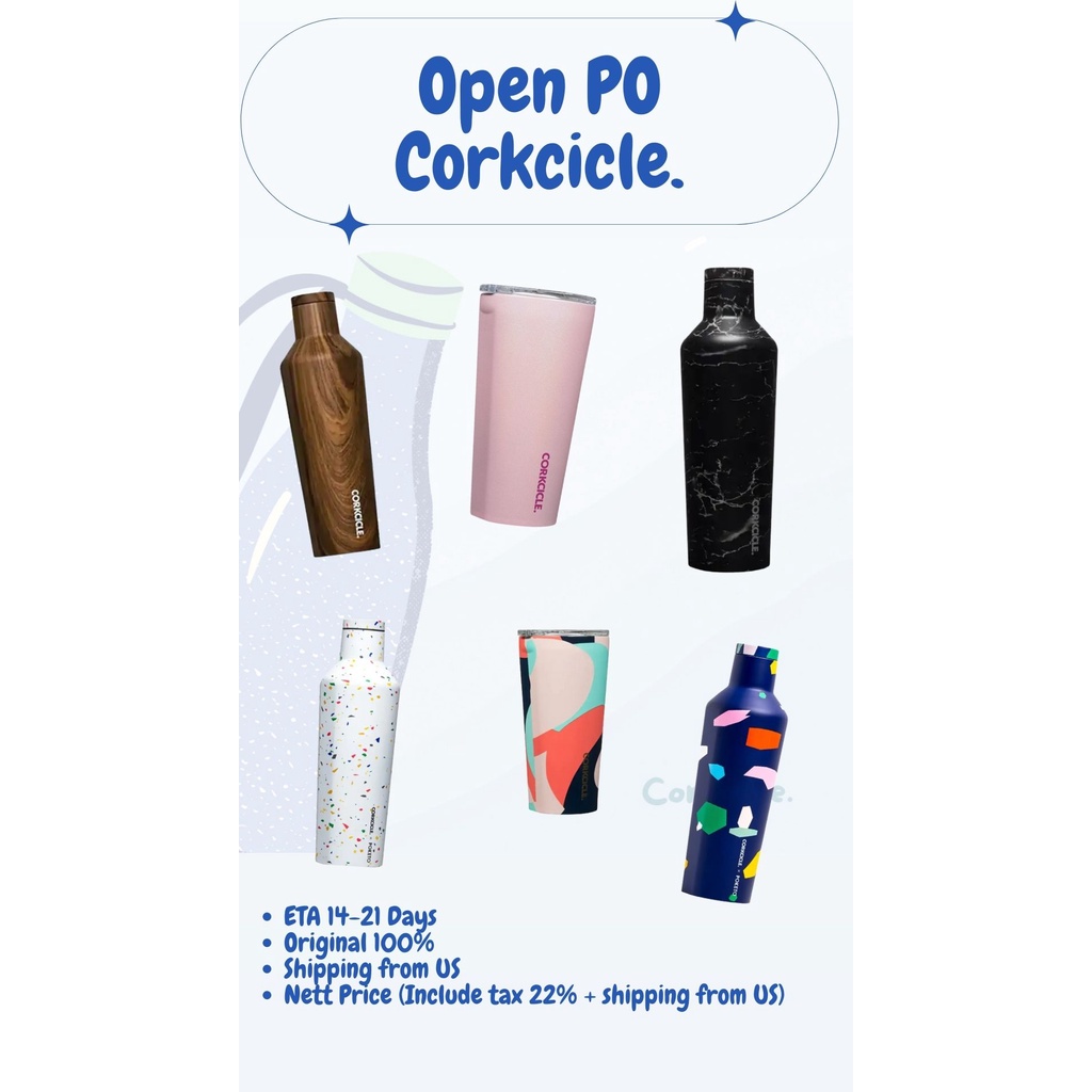 Jual [PRE ORDER] CORKCICLE ORIGINS, POKETO, CLASSIC CANTEEN ORIGINAL