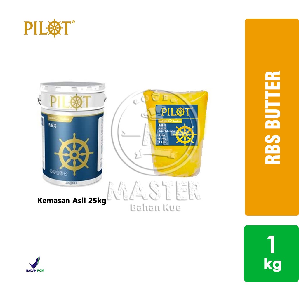 Jual Pilot Butter RBS Australia Pengganti Mentega / Refined Butter [1