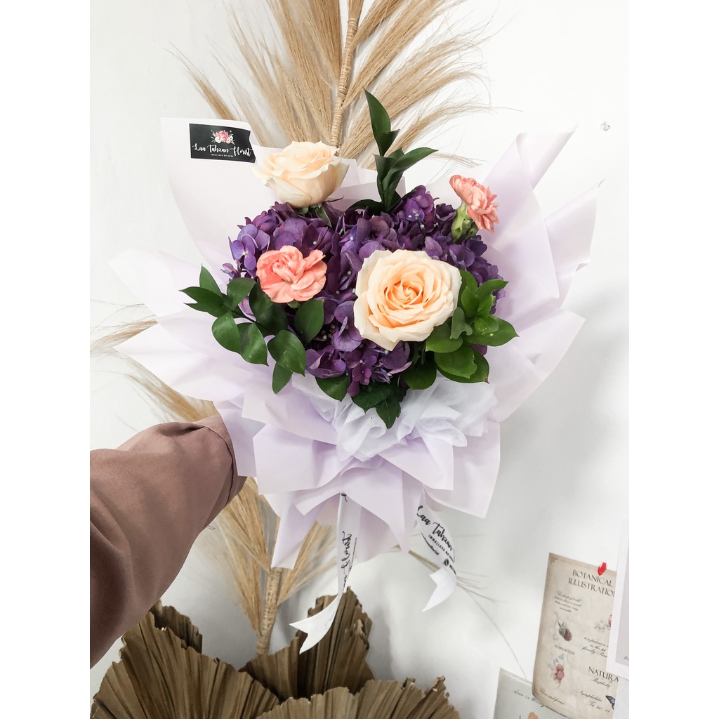 Jual KHUSUS REQUEST BUKET BUNGA FRESH FLOWER PREMIUM (FREE PACKING ...