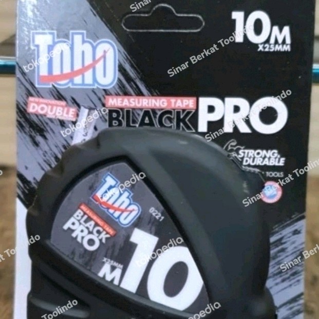 Jual Meteran Toho Black pro 10meter | Shopee Indonesia