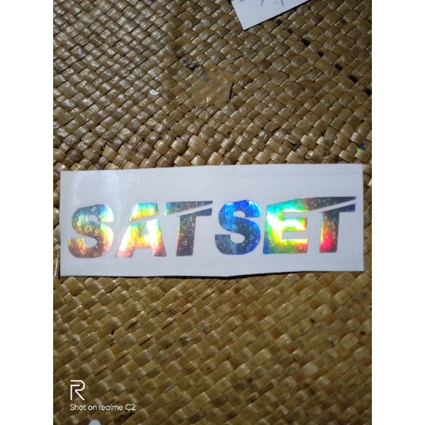 Jual stiker sat set | Shopee Indonesia