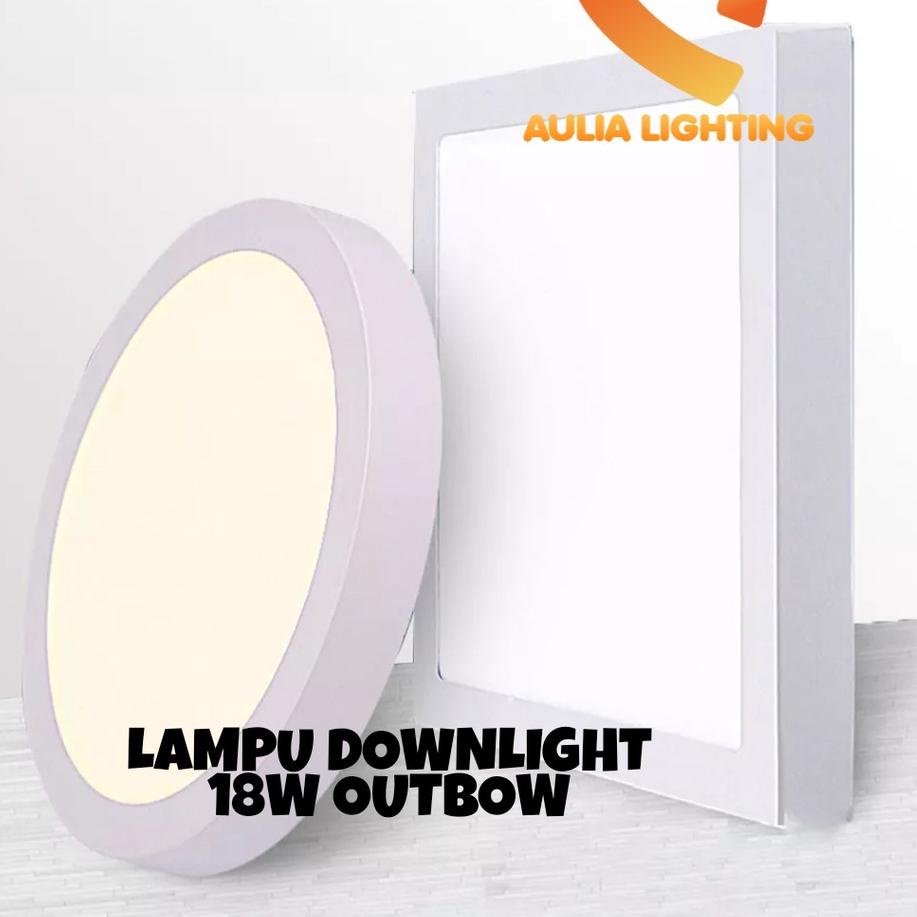 Jual Termurah Lampu downlight LED OB panel 6W 12w 18w kotak bulat ...
