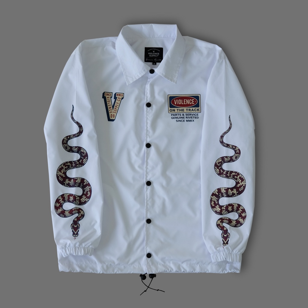 Jual COACH JACKET / VCJ OTT WHI | Shopee Indonesia
