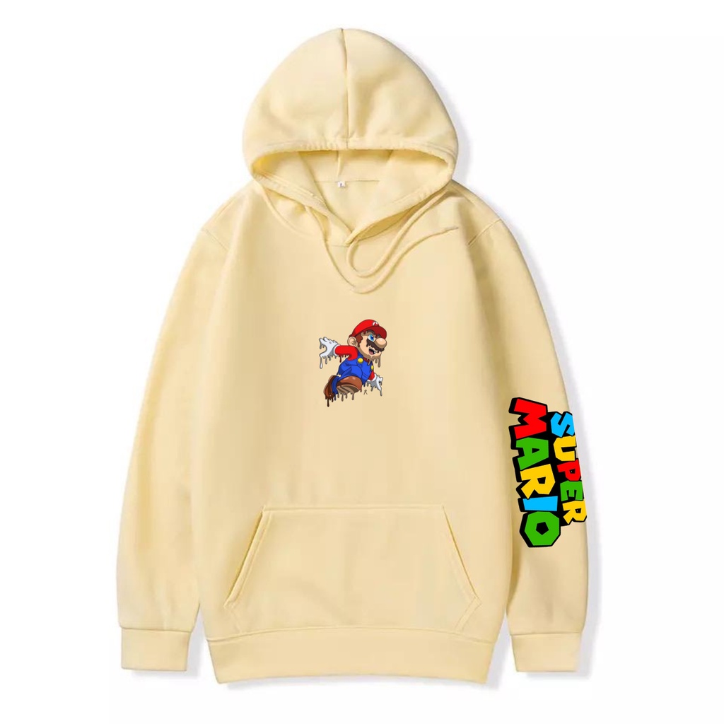 Jual HOODIE JUMPER SUPER MARIO PRIA WANITA Size M-XXL Shopee