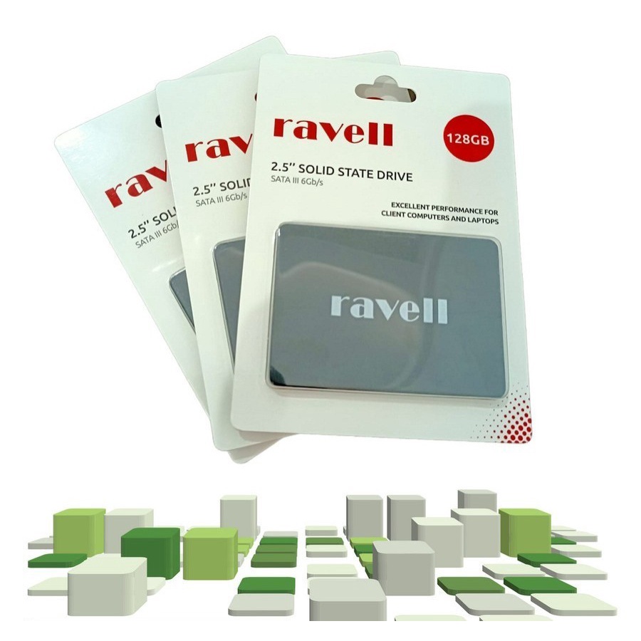 Jual SSD RAVELL 128GB | 256GB | 512GB SATA III 2,5