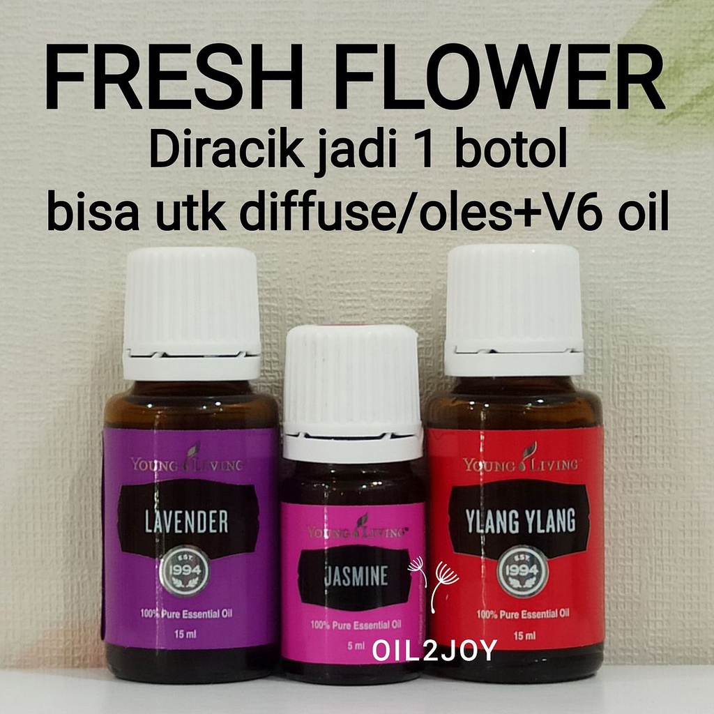 Jual Young Living Lavender Jasmine Ylang Ylang YL YLEO Essential Oil ...