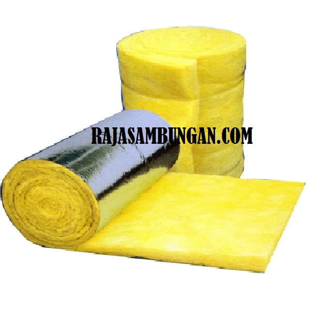 Jual Glasswool Aluminium Foil 1 Inch Peredam Suara Insulasi Panas