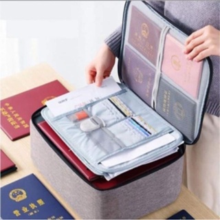 Jual Tas Dokumen Travel Bag Documents Storage Box With Safety