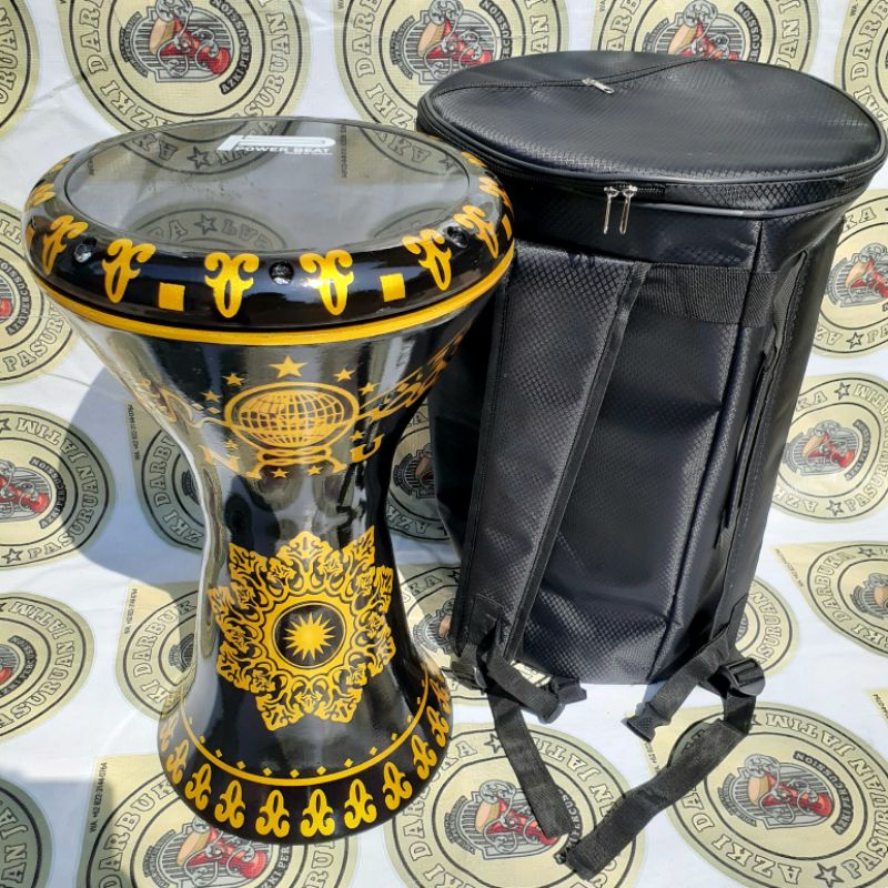 Jual DARBUKA MOTIF NU/ DARBUKA AZZAHIR UK 8IN / 9IN FULSET Shopee