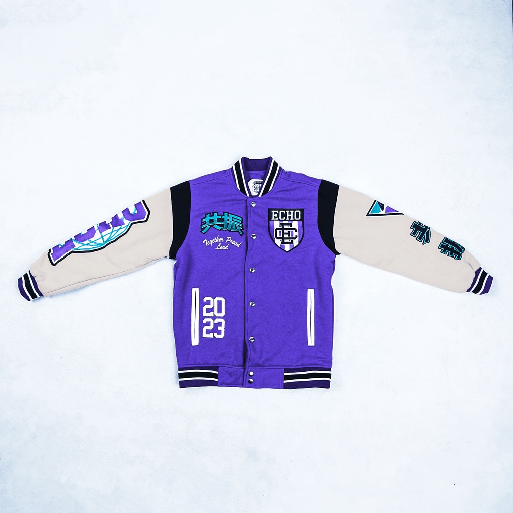 Jual 2023 OFFICIAL ECHO VARSITY JACKET Shopee Indonesia