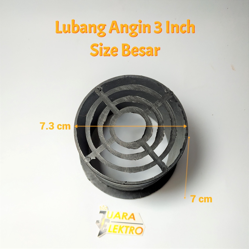 Jual Lubang Angin 3 Inch | Lubang Angin Sound System Ukuran 73mm x 70mm ...