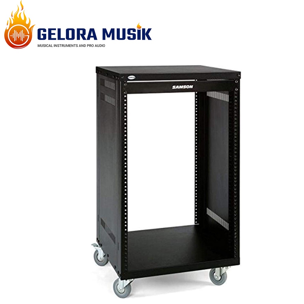 Jual Equipment Rack Sound System Samson SRK16,16 Rack Space SASRK16 Shopee Indonesia