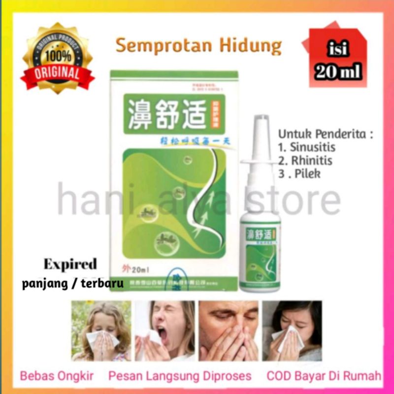 Jual Nasal Spray Rhinitis Nose Spray Sinusitis Nasal Alat Terapi Sinus Sinusitis Rhinitis Hidung