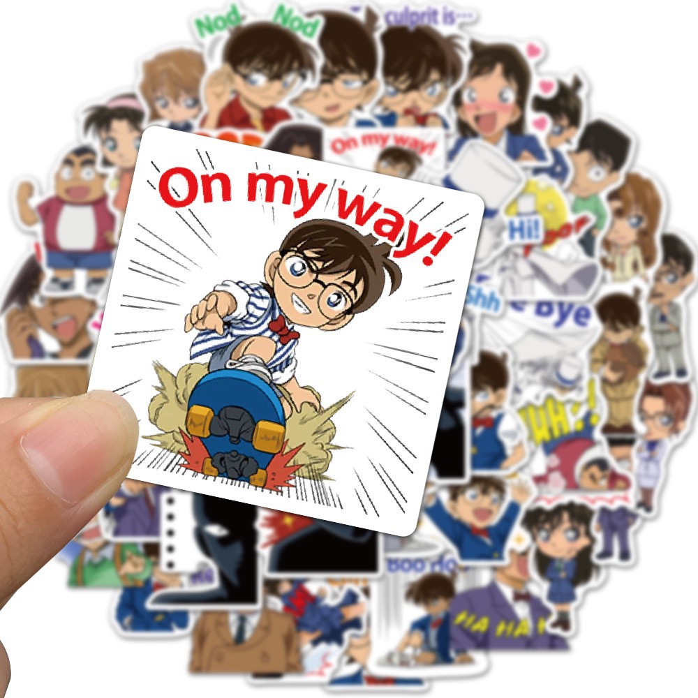 Jual Stiker Detektif Konan isi 25 pcs | Shopee Indonesia