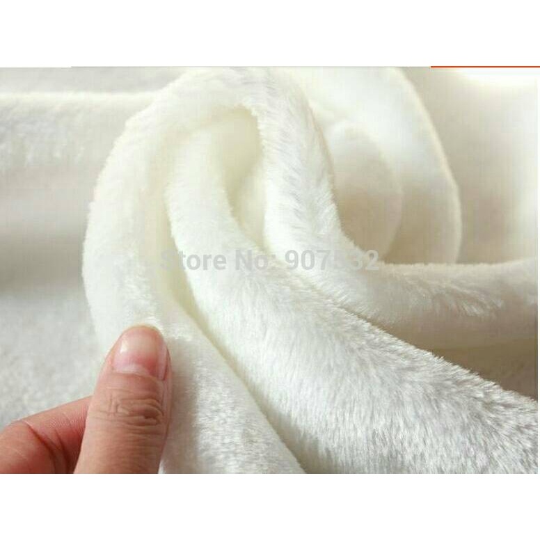 Jual Kain Bulu Yelvo Import Putih For Printing | Shopee Indonesia