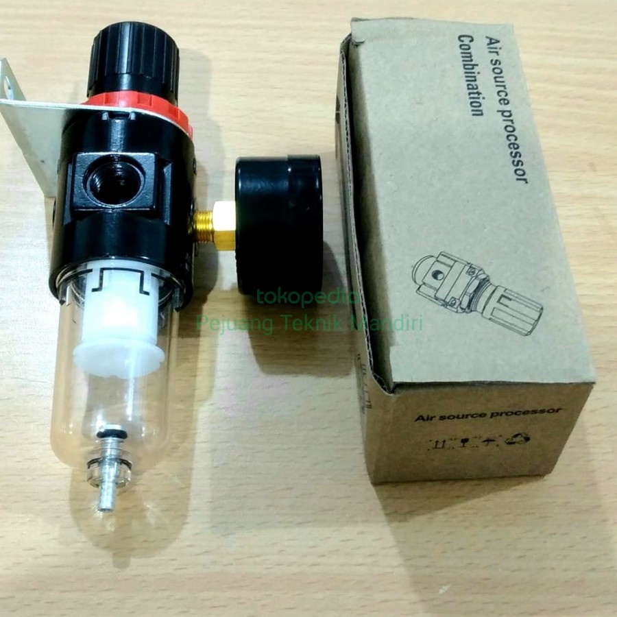 Jual AIR FILTER REGULATOR KOMPRESOR 1/4 INCH FILTER AIR KOMPRESOR