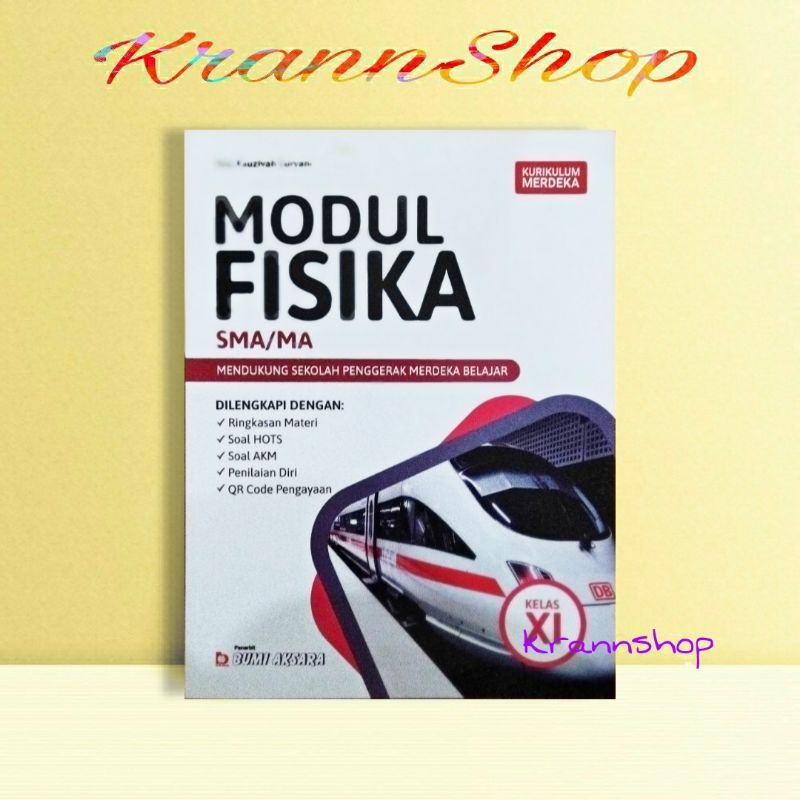 Jual Modul Fisika Kls XI Sma/Ma Kurikulum Merdeka - Bumi Aksara ...