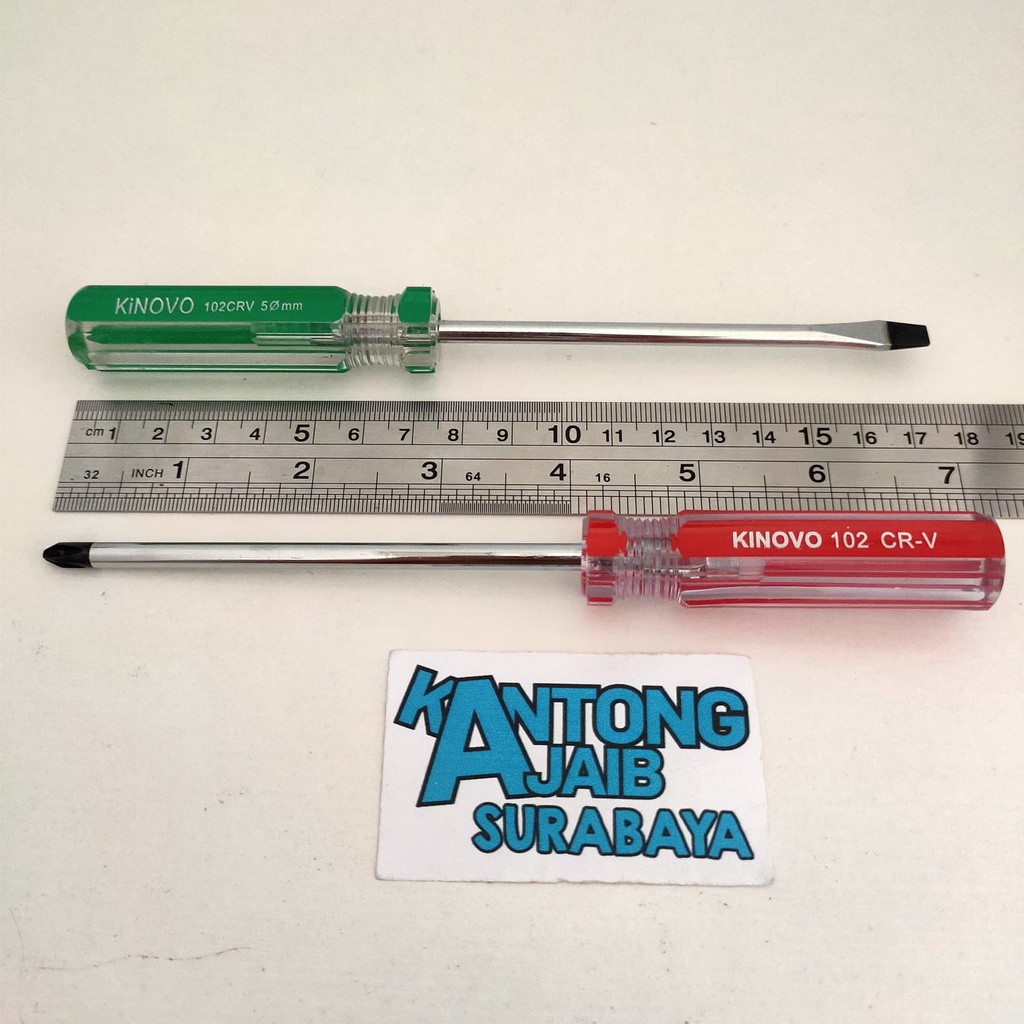 Jual Obeng 102 Transparan 4 inch Obeng Setting 5mm Obeng Radio 4