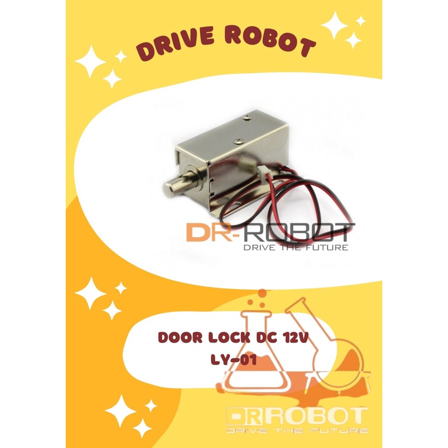 Jual Solenoid Door Lock Pengunci Pintu Elektrik Ly Dc V Mini Door Lock Shopee Indonesia