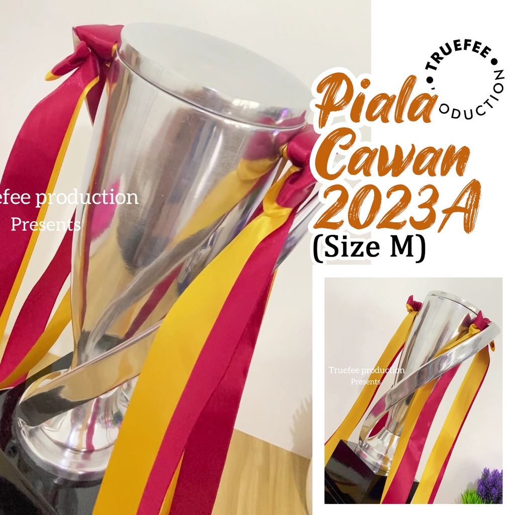 Jual PIALA LOGAM ALUMUNIUM CAWAN 2023-A SIZE M CHAMPIONS CUP TROPHY ...