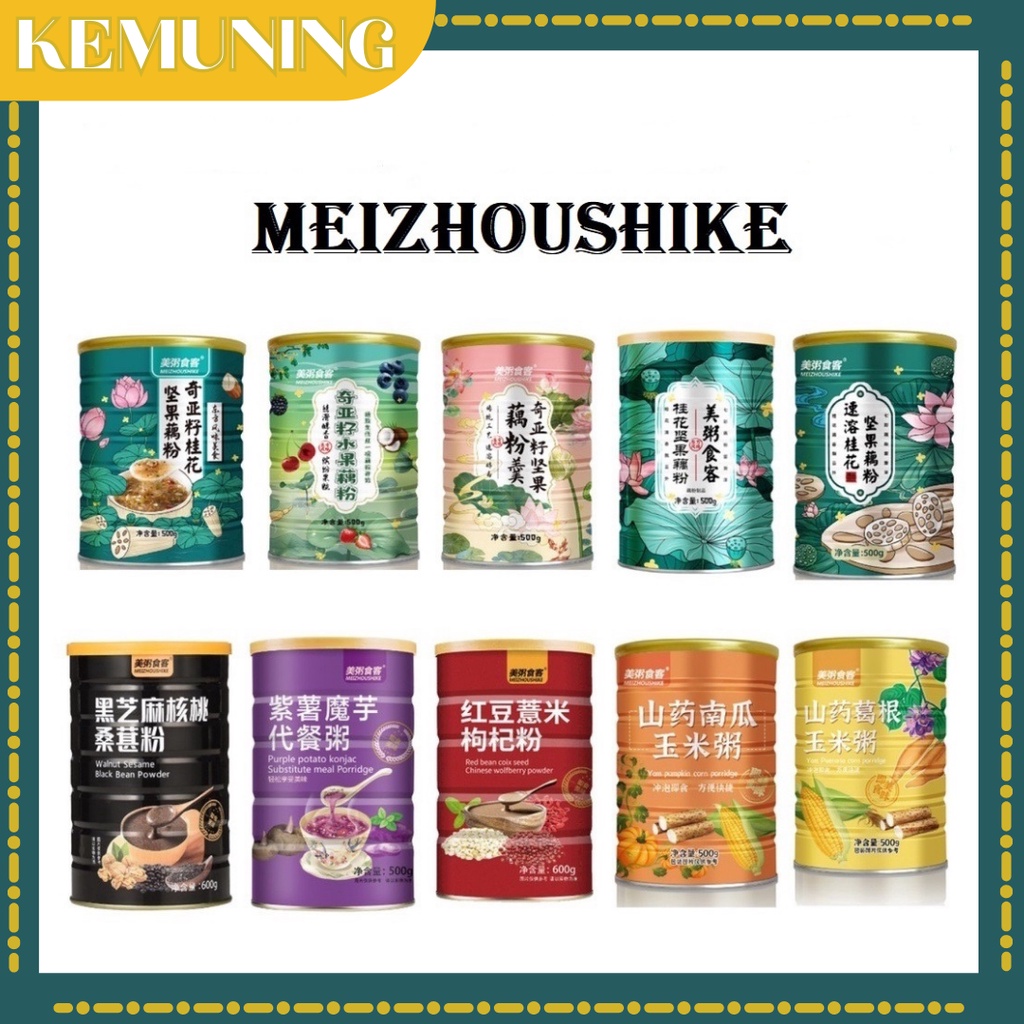 Jual JAPANESE CHIA SEED CEREAL MEIZOU Ou Fen Lotus Root Powder Makanan