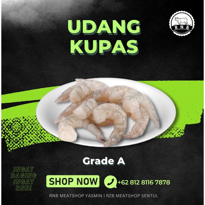 Jual Udang Kupas Kemasan 1 Kg Shopee Indonesia