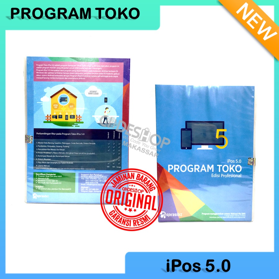 Jual Program Kasir | Ipos 5.0 Profesional | Program Toko | Point Of ...