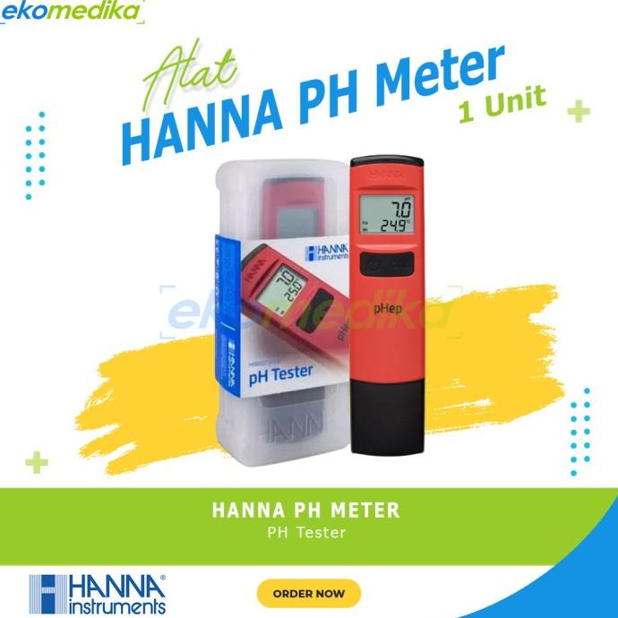 Jual HANNA Instrument pHep Tester / HANNA PH METER Shopee Indonesia