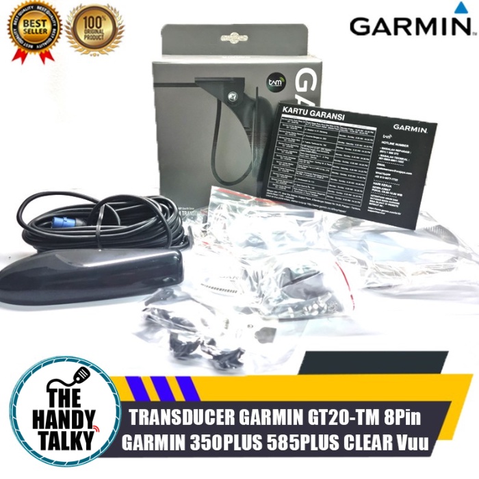 Jual TRANSDUCER GARMIN GT20 TM TRANSOM MOUNT CLEARVUU TRADITIONAL