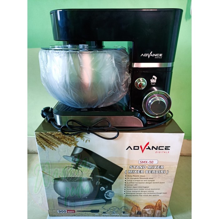 Jual ADVANCE STAND MIXER SMX50 Kapasitas 5 LITER Mixer Stenliss ORIGINAL Shopee Indonesia