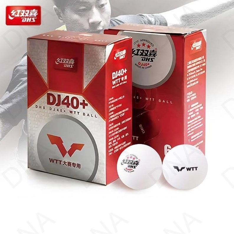 Jual Table Tennis Ball DHS DJ40+ ITTF WORLD TOUR T.T. BALL - ORIGINAL ...