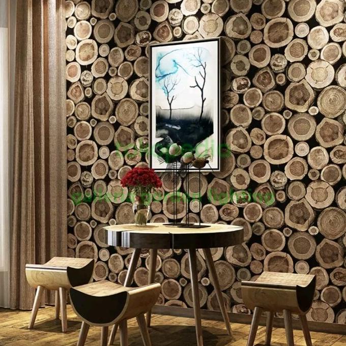 Jual wallpaper sticker motif kayu 3D RETRO 0471 Shopee Indonesia