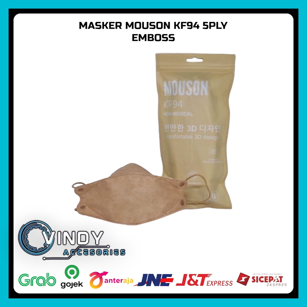 Jual Mouson Kf Premium Face Mask Mouson Ply Shopee Indonesia