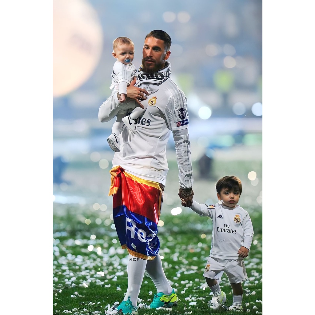Jual POSTER BOLA SERGIO RAMOS (BISA CUSTOM GAMBAR) | Shopee Indonesia