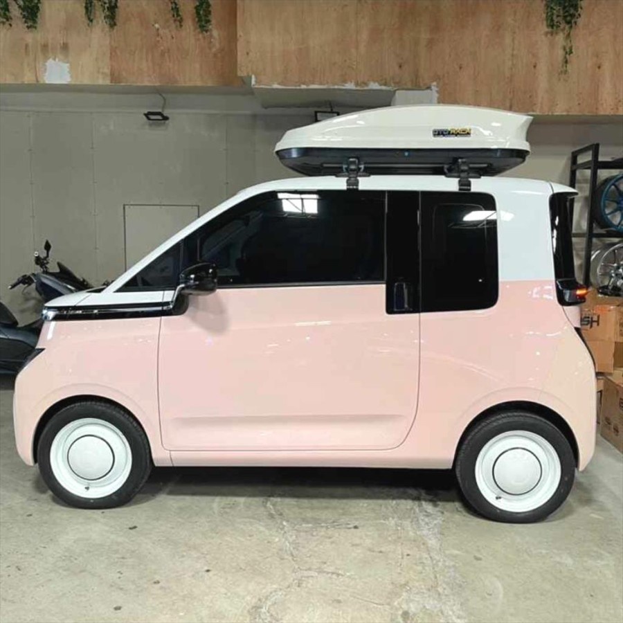 Jual Paket Roof Box plus Crossbar Wuling Air EV Roofbox Shopee Indonesia