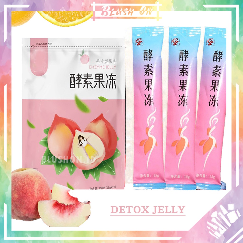 Jual Detox Jelly Enzyme Jelly Diet Snack Sehat 100 Dari Buah Alami