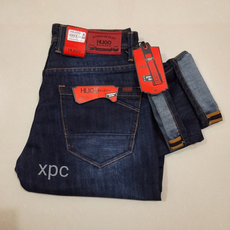 Jual promo/celana HUGO original pria/celana jeans original pria/ jeans