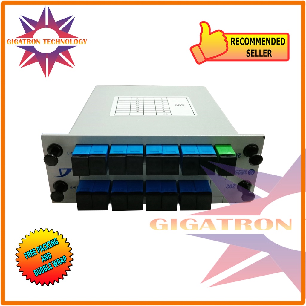 Jual Passive Splitter Box 1:16 SC UPC / Pasif Splitter PLC BOX FO 1 16 ...