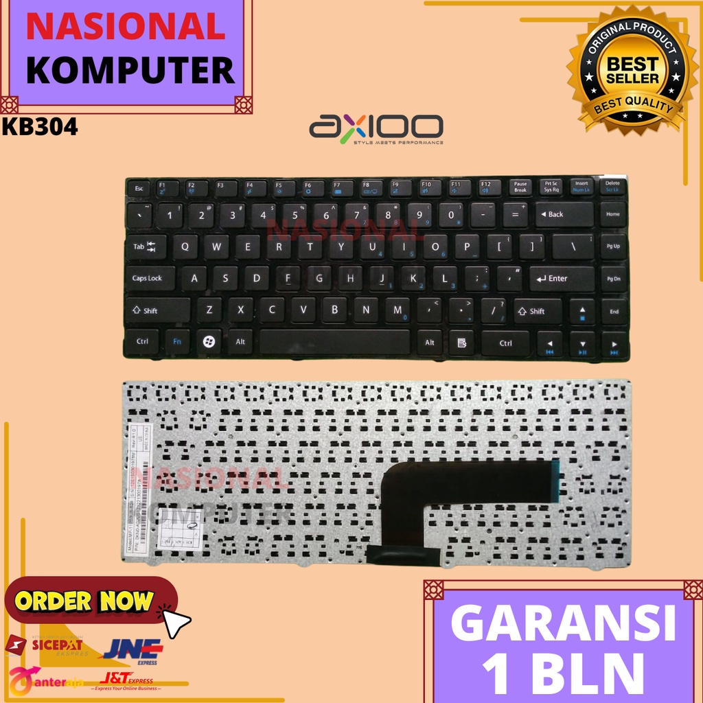 Jual Keyboard Axio RNE RNO CLEVO W540 Frame | Shopee Indonesia