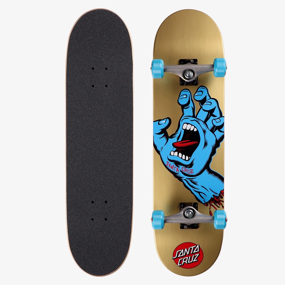 Jual Santa Cruz Skateboards 8.25in x 31.5in Screaming Hand Large