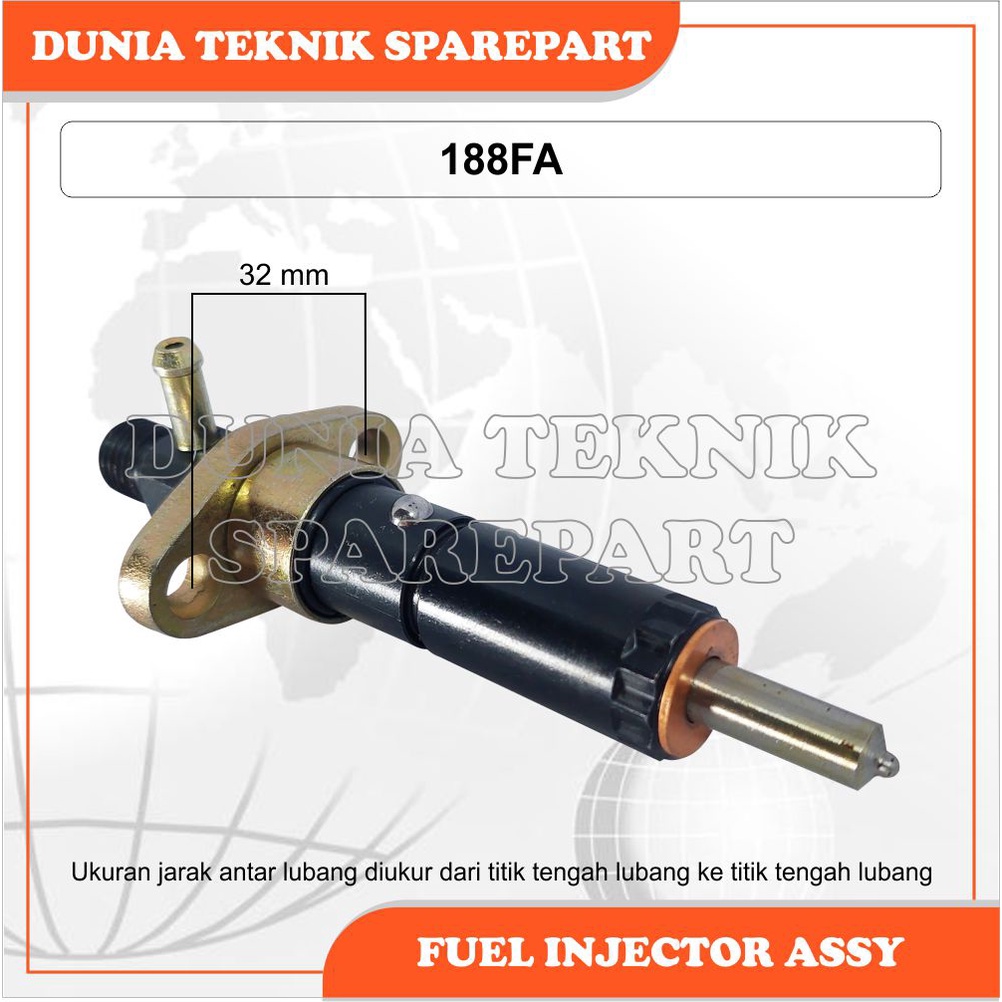 Jual 188FA FUEL INJECTOR ASSY DIESEL ENGINE & DIESEL GENSET | Shopee ...